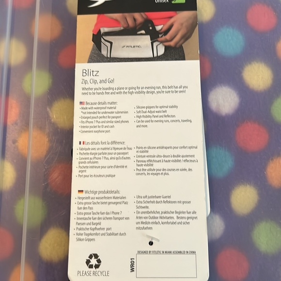 Fitletic running belt CBS memorabilia unisex - Picture 6 of 6